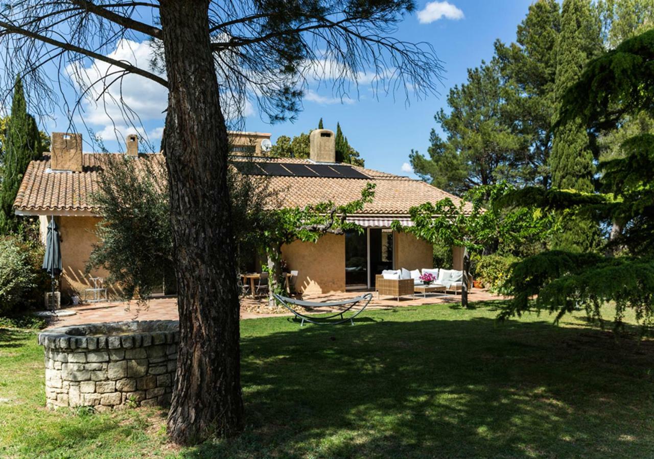Villa Au Coeur Des Vignes En Provence Châteauneuf-de-Gadagne Exterior foto